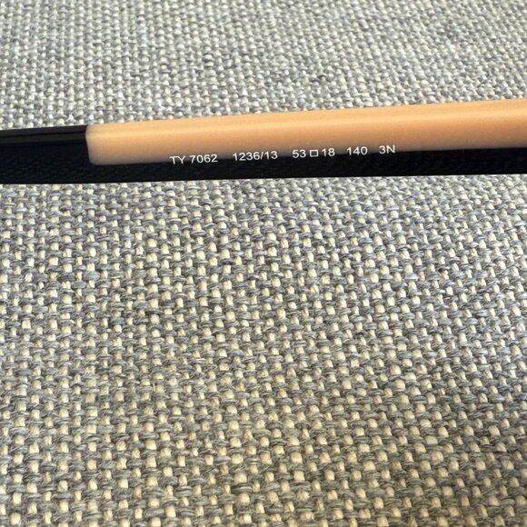 NWOT Tory Burch Panama Sunglasses Black Cream - Picture 7 of 12